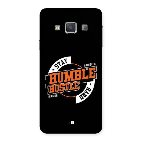 Humble Hustle Back Case for Galaxy A3