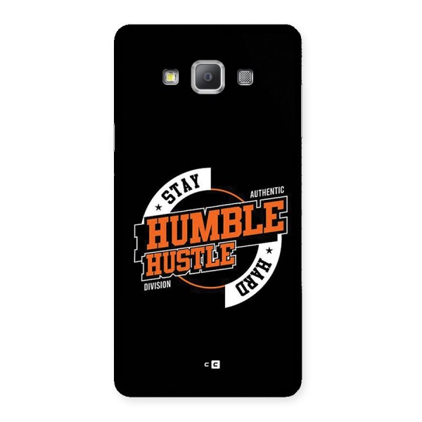 Humble Hustle Back Case for Galaxy A7