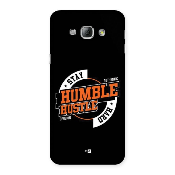 Humble Hustle Back Case for Galaxy A8
