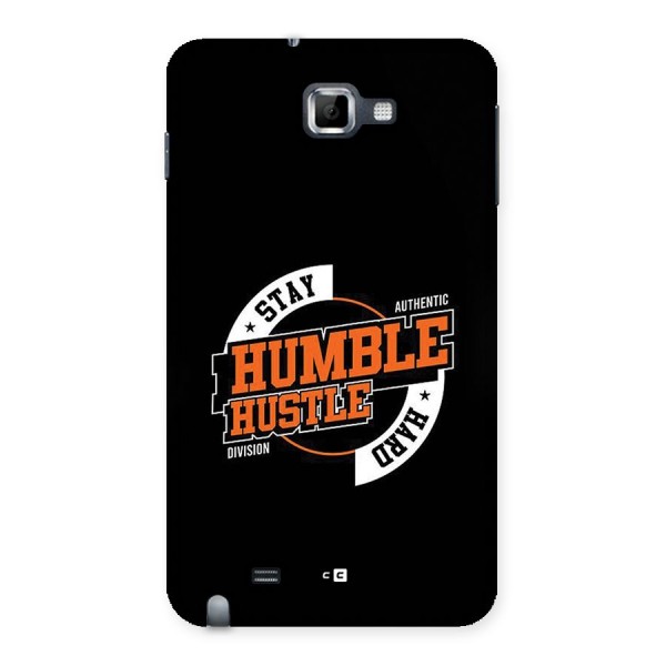 Humble Hustle Back Case for Galaxy Note