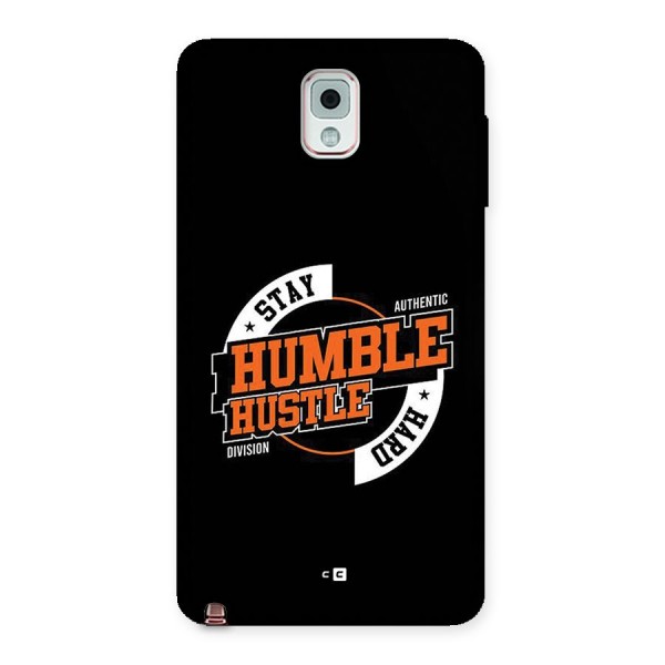 Humble Hustle Back Case for Galaxy Note 3