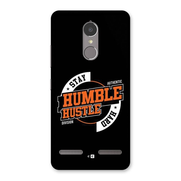 Humble Hustle Back Case for Lenovo K6 Power