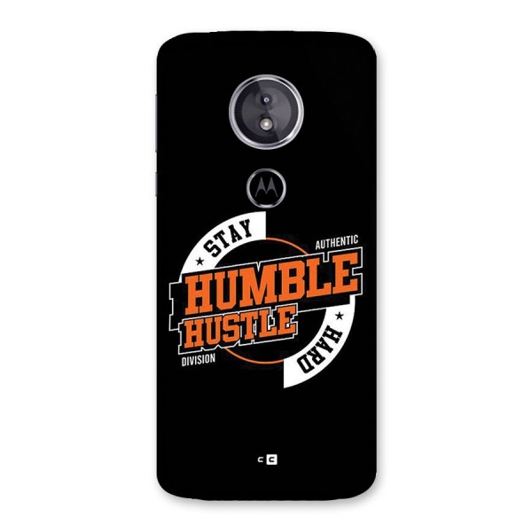 Humble Hustle Back Case for Moto E5
