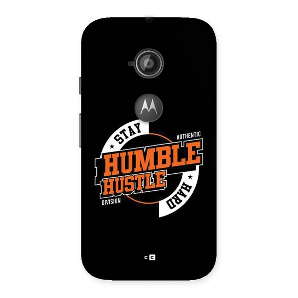 Humble Hustle Back Case for Moto E 2nd Gen