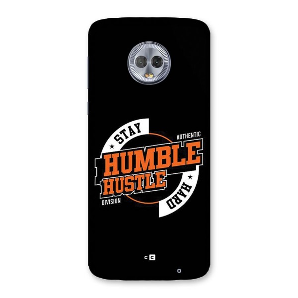 Humble Hustle Back Case for Moto G6 Plus