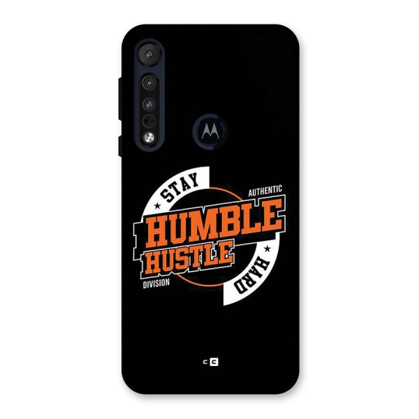 Humble Hustle Back Case for Motorola One Macro
