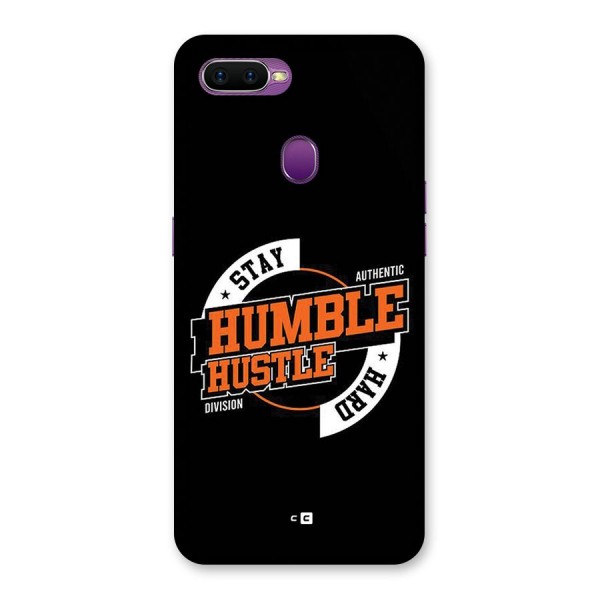 Humble Hustle Back Case for Oppo F9