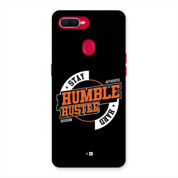 Humble Hustle Back Case for Oppo F9 Pro
