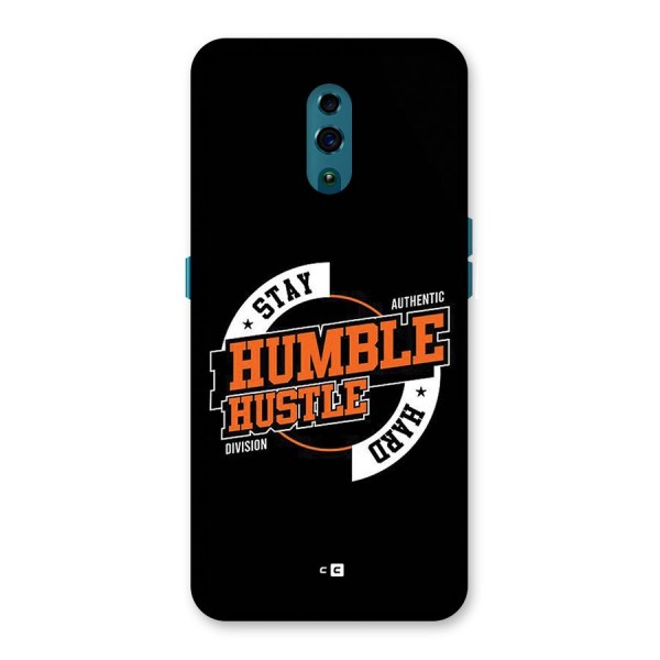 Humble Hustle Back Case for Oppo Reno