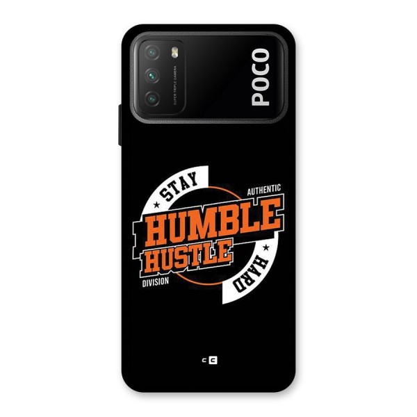 Humble Hustle Back Case for Poco M3