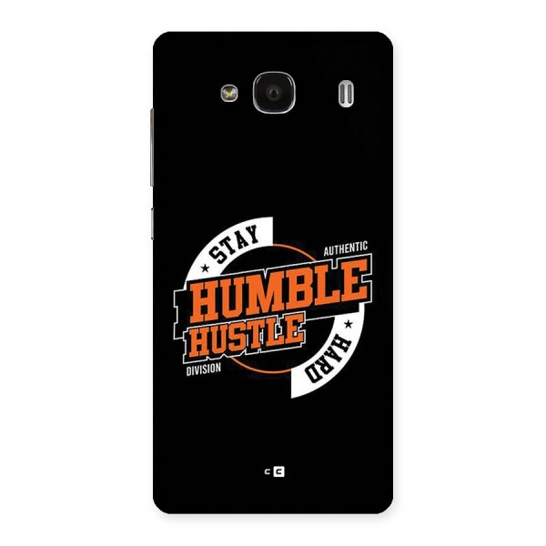 Humble Hustle Back Case for Redmi 2 Prime