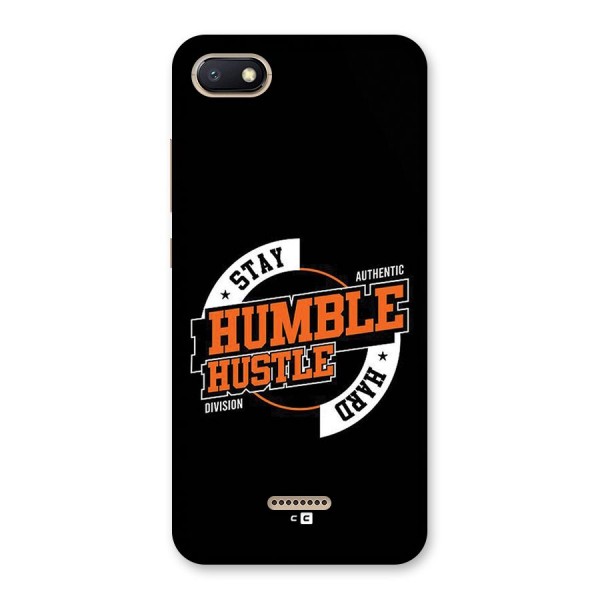 Humble Hustle Back Case for Redmi 6A