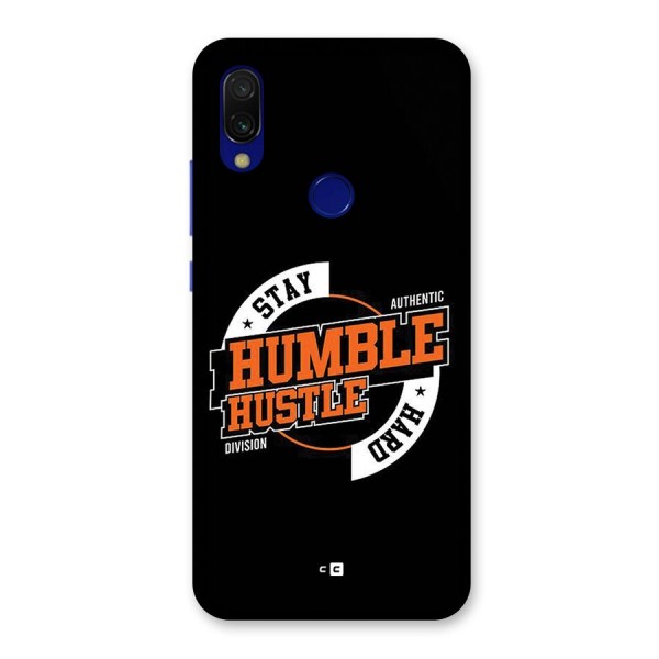 Humble Hustle Back Case for Redmi 7