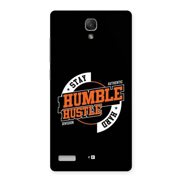 Humble Hustle Back Case for Redmi Note Prime
