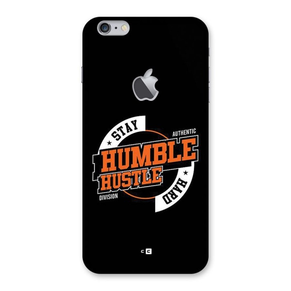 Humble Hustle Back Case for iPhone 6 Plus 6S Plus Logo Cut