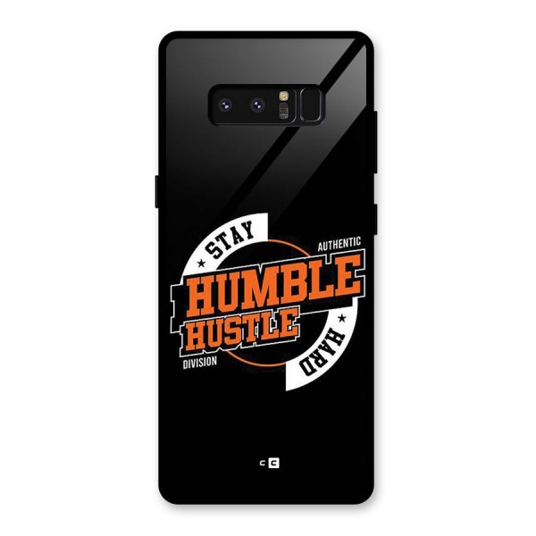 Humble Hustle Glass Back Case for Galaxy Note 8
