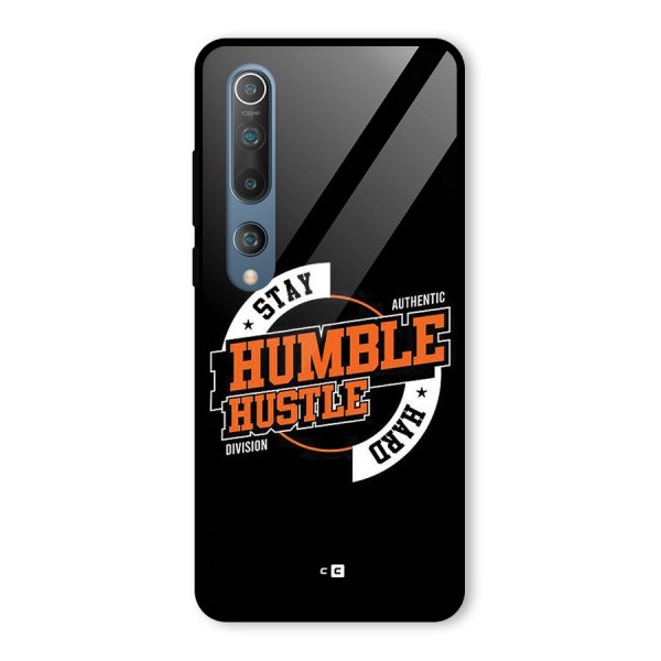 Humble Hustle Glass Back Case for Mi 10