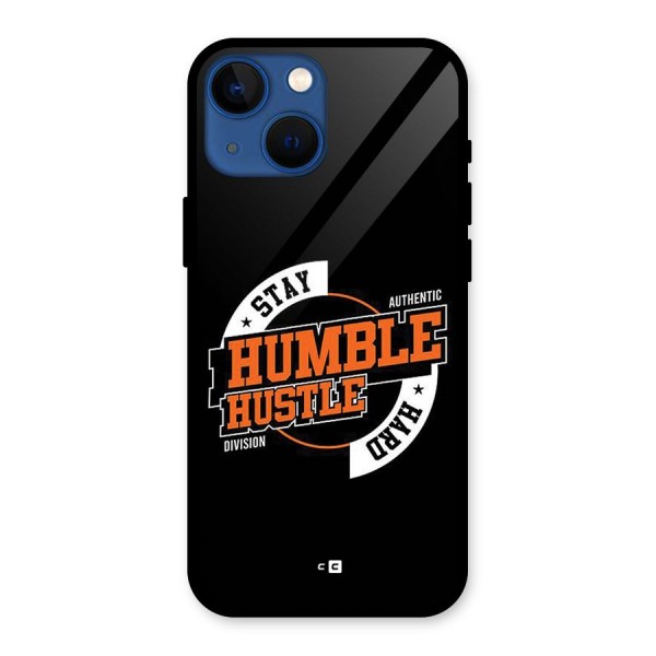 Humble Hustle Glass Back Case for iPhone 13 Mini