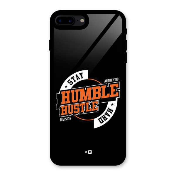Humble Hustle Glass Back Case for iPhone 8 Plus
