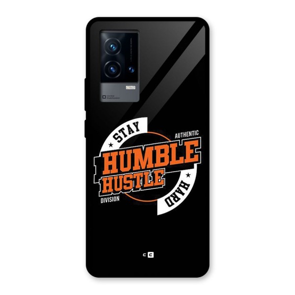 Humble Hustle Glass Back Case for iQOO 9 5G