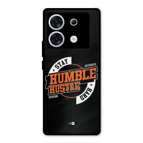 Humble Hustle Metal Back Case for Infinix Zero 30 5G
