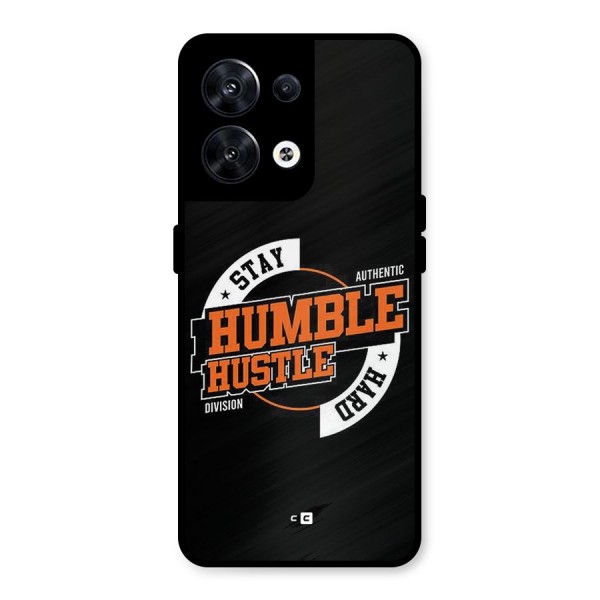 Humble Hustle Metal Back Case for Oppo Reno8 5G