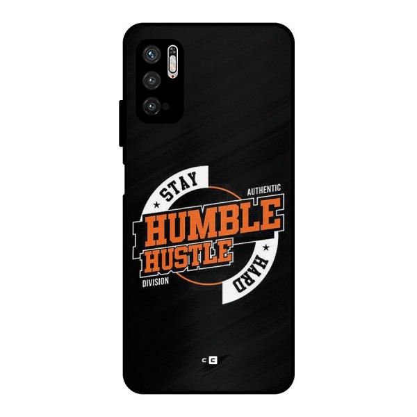 Humble Hustle Metal Back Case for Poco M3 Pro 5G