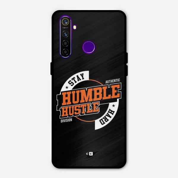 Humble Hustle Metal Back Case for Realme 5 Pro