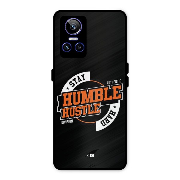 Humble Hustle Metal Back Case for Realme GT Neo 3