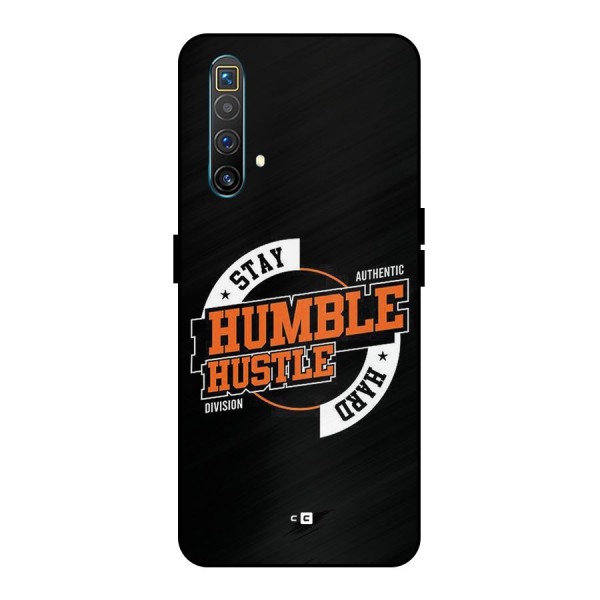 Humble Hustle Metal Back Case for Realme X3