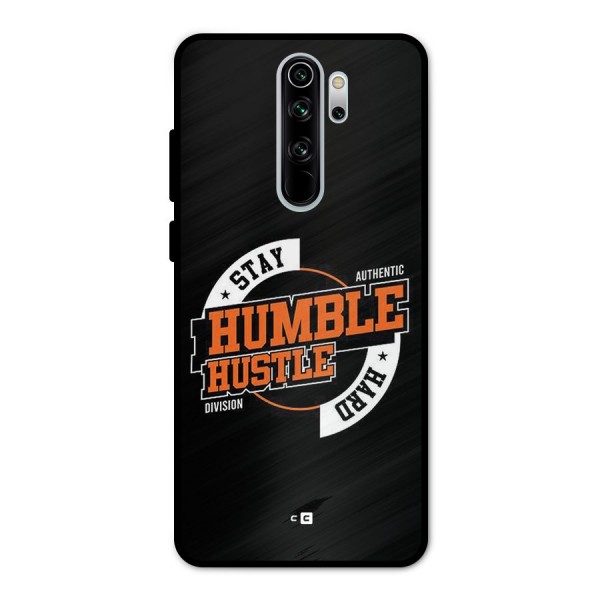Humble Hustle Metal Back Case for Redmi Note 8 Pro