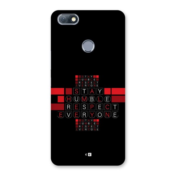 Humble Respect Back Case for Infinix Note 5