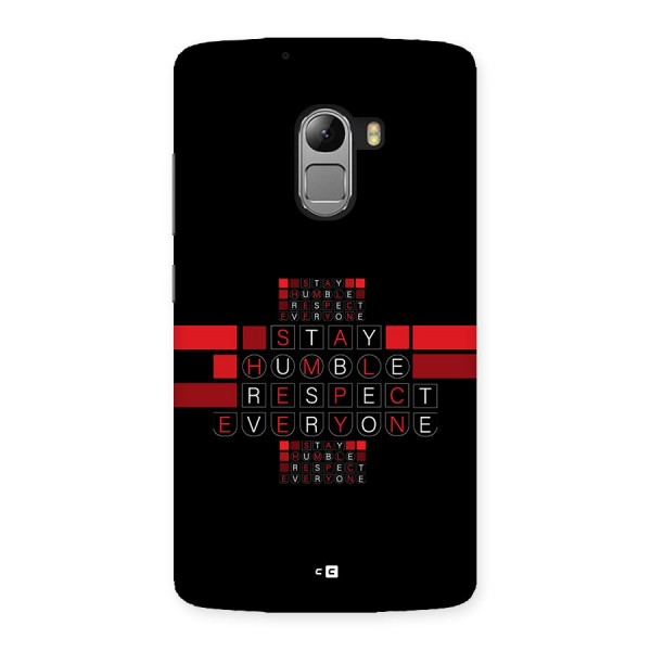Humble Respect Back Case for Lenovo K4 Note