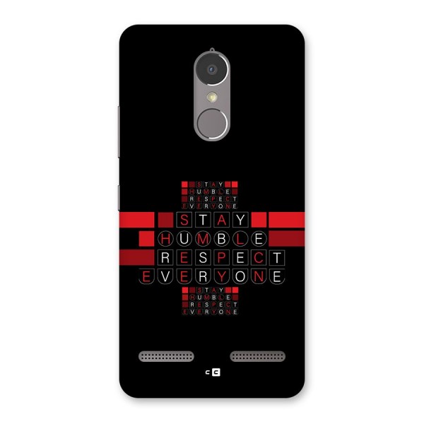 Humble Respect Back Case for Lenovo K6 Power