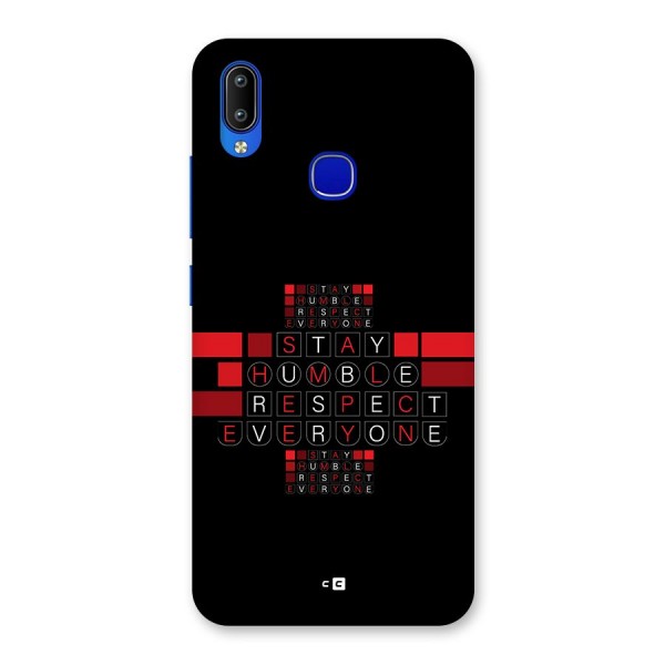 Humble Respect Back Case for Vivo Y91
