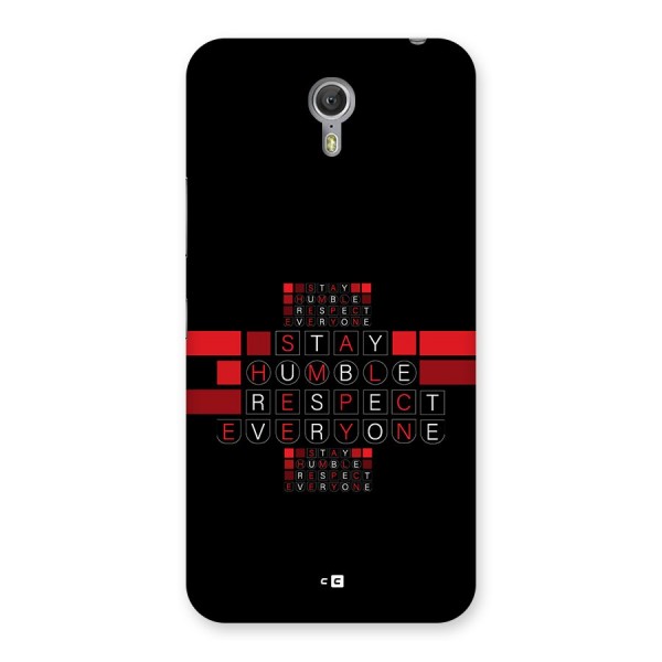 Humble Respect Back Case for Zuk Z1