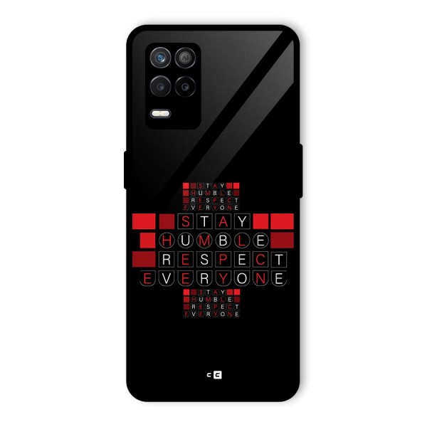 Humble Respect Glass Back Case for Realme 9 5G
