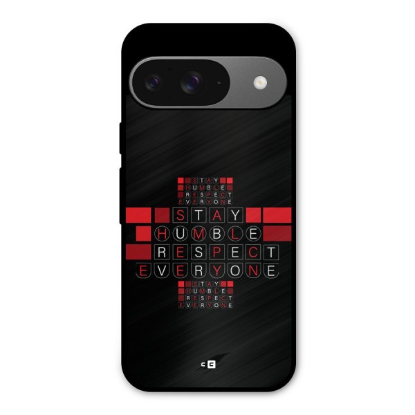 Humble Respect Metal Back Case for Google Pixel 9