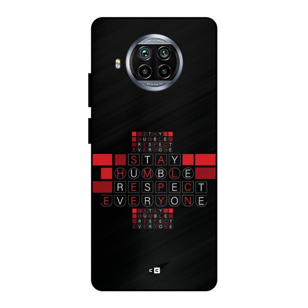 Humble Respect Metal Back Case for Mi 10i