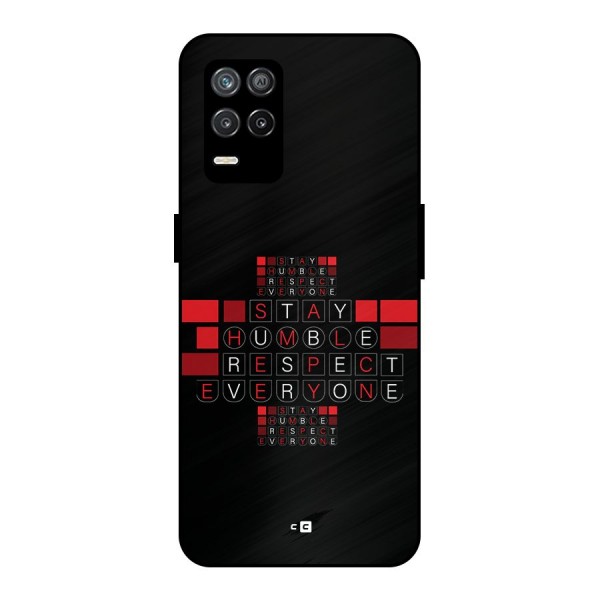 Humble Respect Metal Back Case for Realme 9 5G