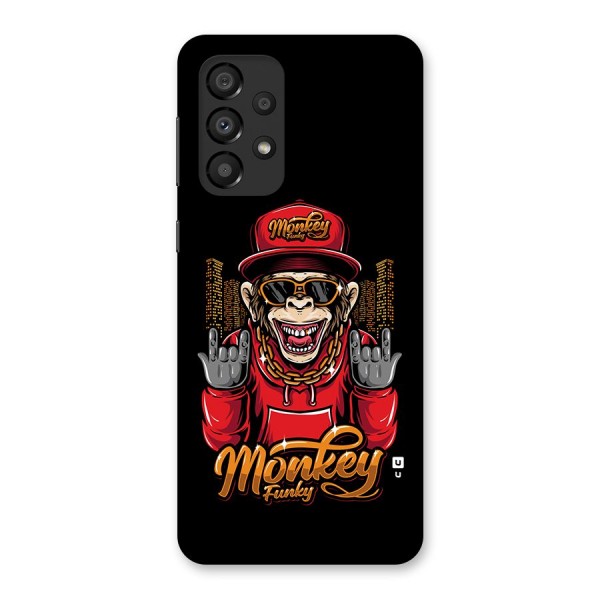 Hunky Funky Monkey Back Case for Galaxy A33 5G