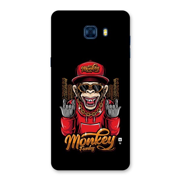 Hunky Funky Monkey Back Case for Galaxy C7 Pro
