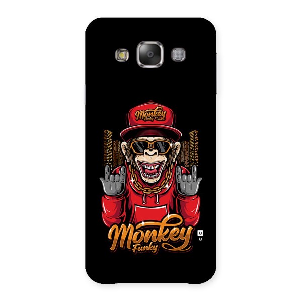 Hunky Funky Monkey Back Case for Galaxy E7