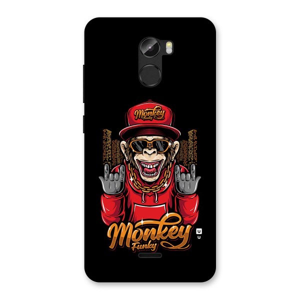 Hunky Funky Monkey Back Case for Gionee X1