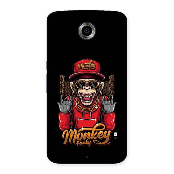 Hunky Funky Monkey Back Case for Google Nexus 6