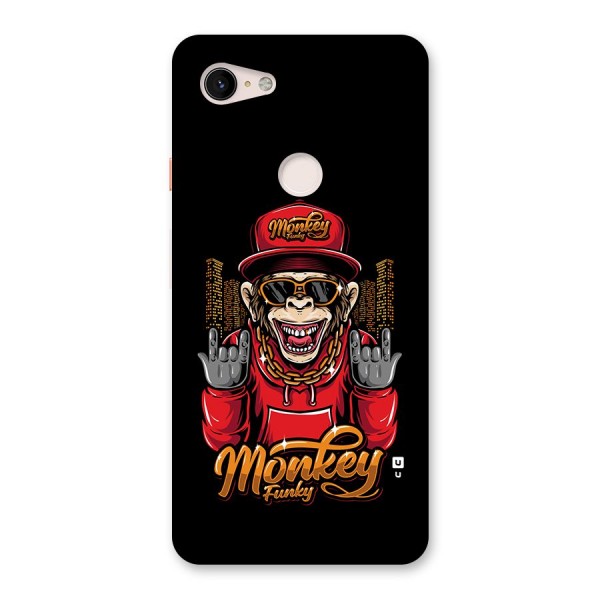 Hunky Funky Monkey Back Case for Google Pixel 3 XL