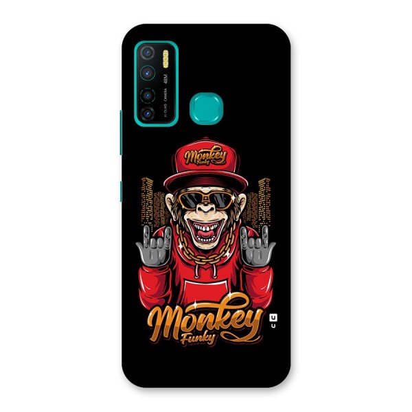 Hunky Funky Monkey Back Case for Infinix Hot 9 Pro