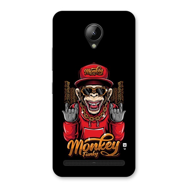 Hunky Funky Monkey Back Case for Lenovo C2