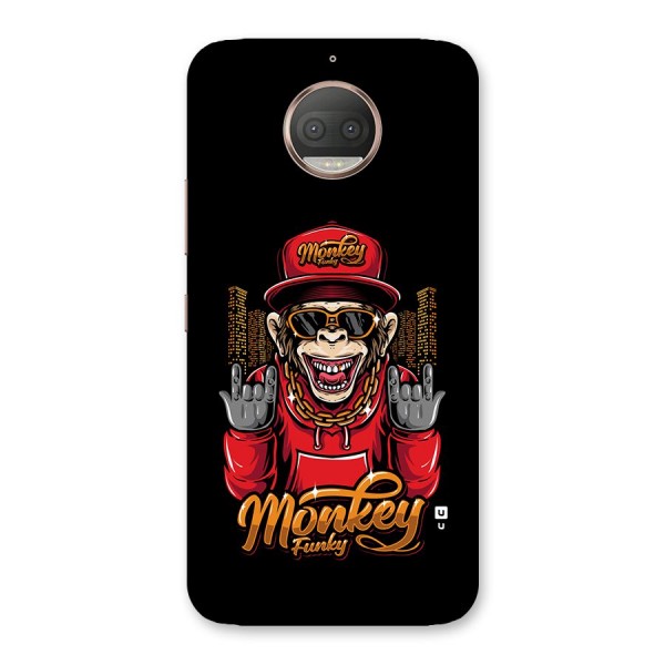 Hunky Funky Monkey Back Case for Moto G5s Plus
