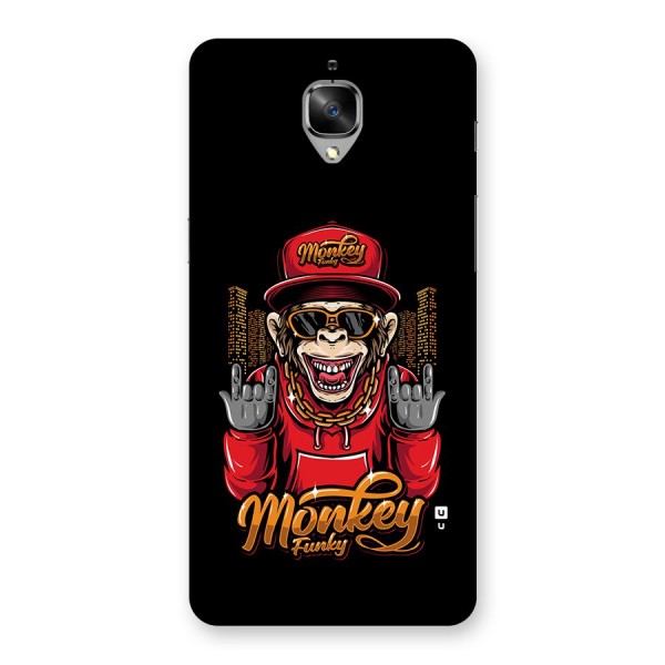 Hunky Funky Monkey Back Case for OnePlus 3
